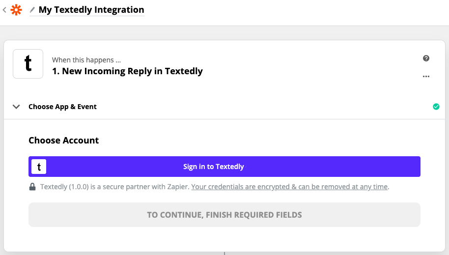 How to Get Started with Textedly on Zapier Textedly Help & Support Zapier