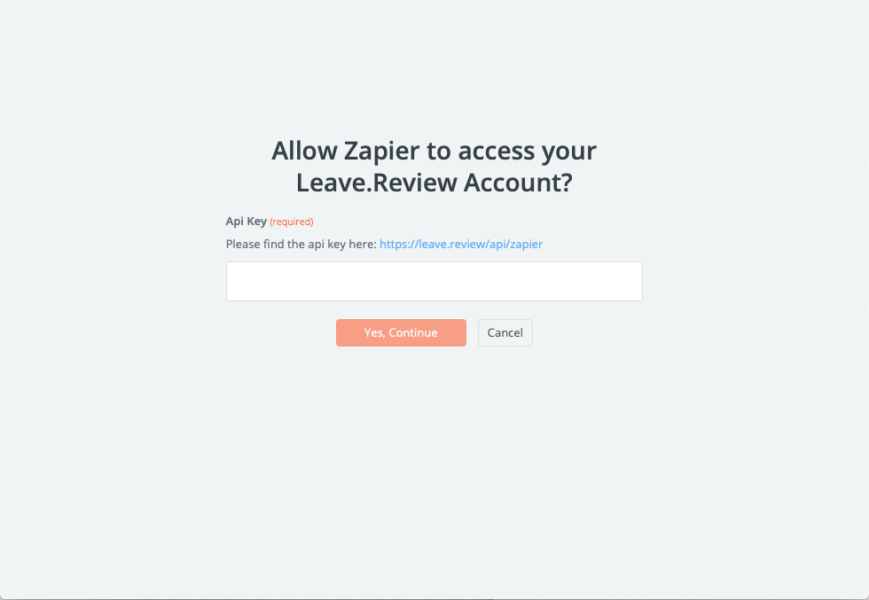 How to Get Started with Leave.Review on Zapier Leave.Review Help