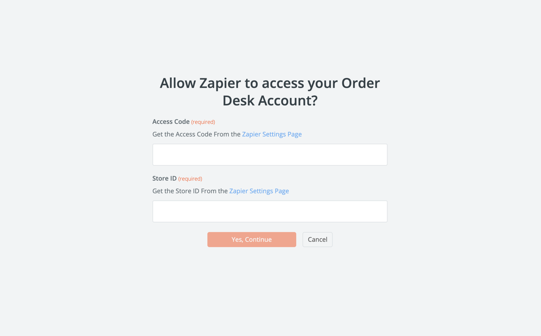 How to Get Started with Order Desk on Zapier Order Desk Help