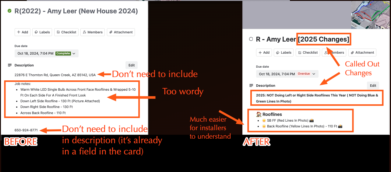 Job Notes Example Pic