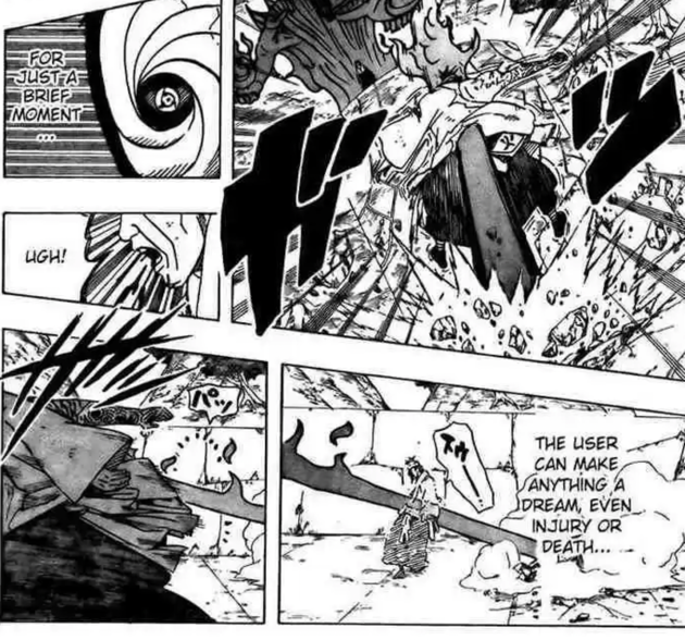 オビトは神威を使ってアマテラスから逃げたんだ。詳しく見ていこう