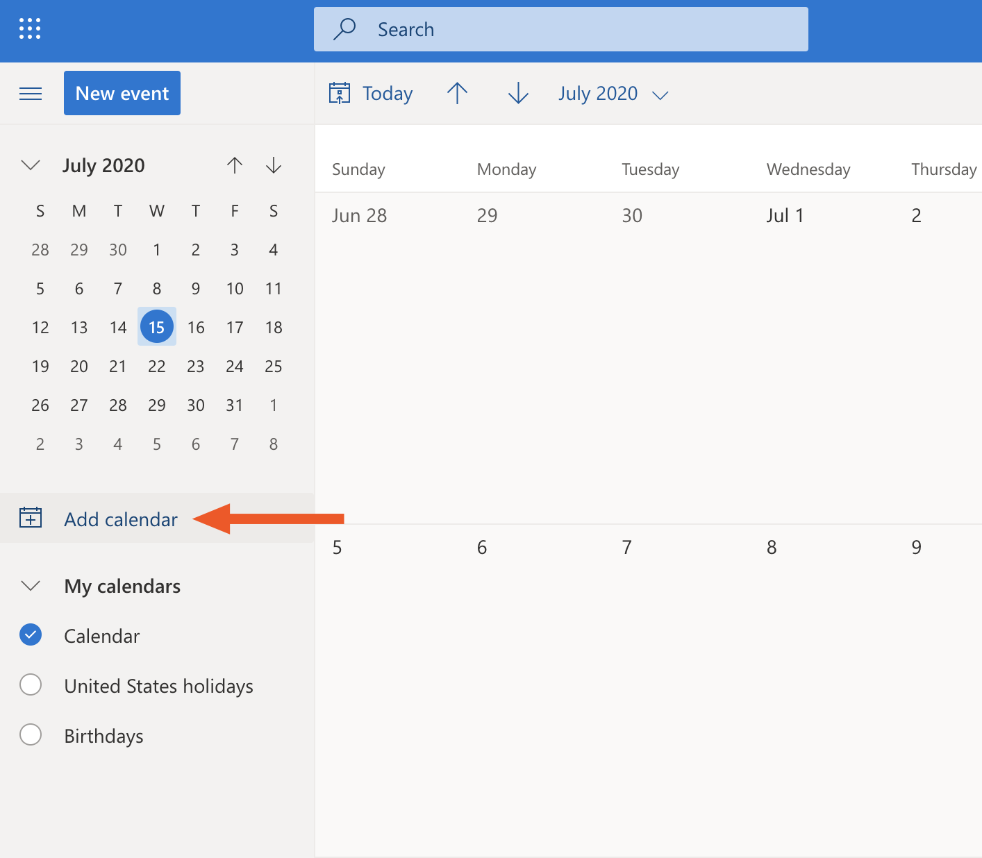 Adding A Calendar In Outlook Rahel Trisha