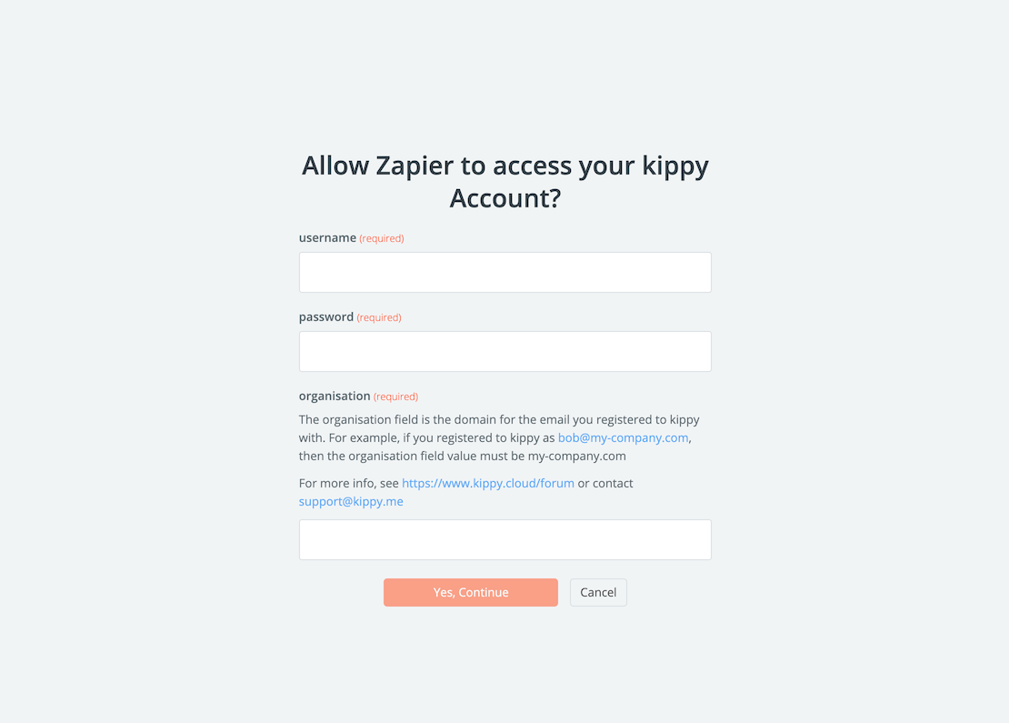 How to Get Started with kippy on Zapier kippy Help & Support Zapier