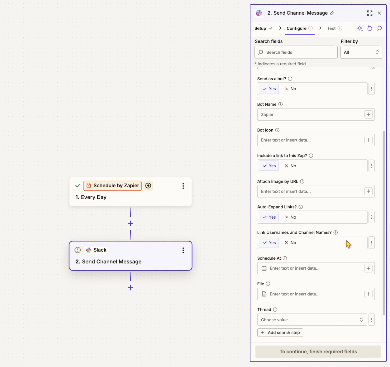 Adding a Formatter step from within an existing field by clicking the AI-powered
  Formatter icon and entering your prompt.