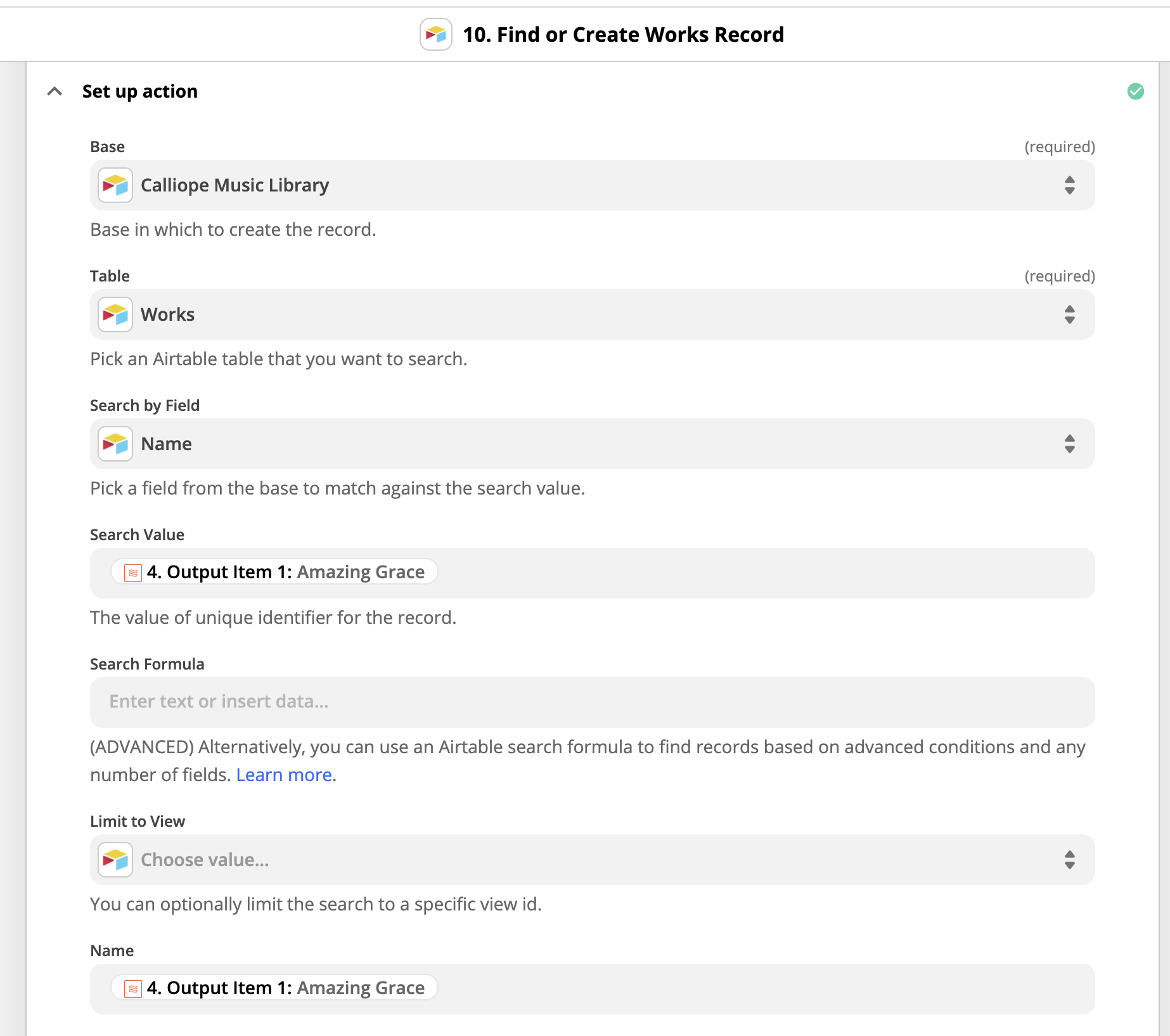 google drive airtable zapier